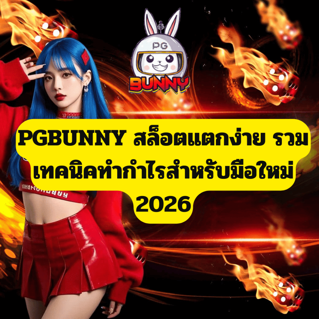 pgbunny สล็อตแตกง่าย รวมเทคนิคทำกำไรสำหรับมือใหม่ อัปเดตล่าสุด 2026
